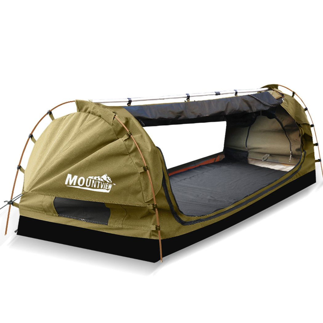 Swag Camping Tent – Waterproof Canvas, Privacy Design, Backpacking Ready