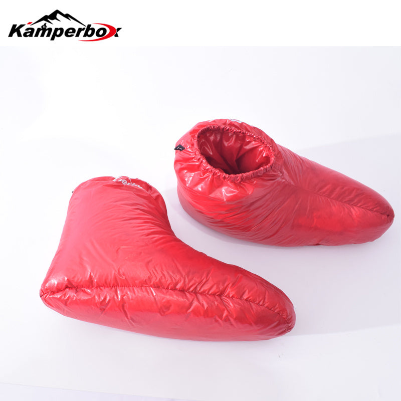 Camping Down Slippers Ultralight 120g - One Size