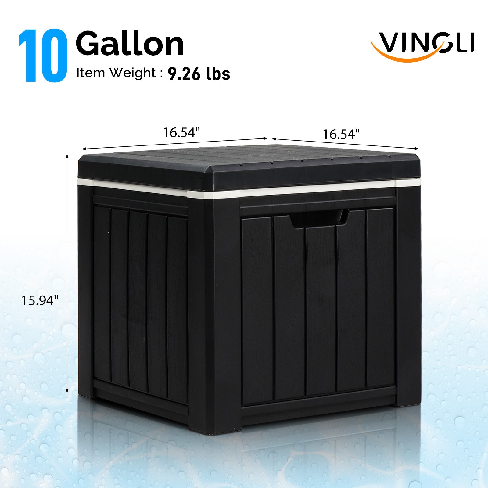 10 Gallon Double Insulated Cooler Table