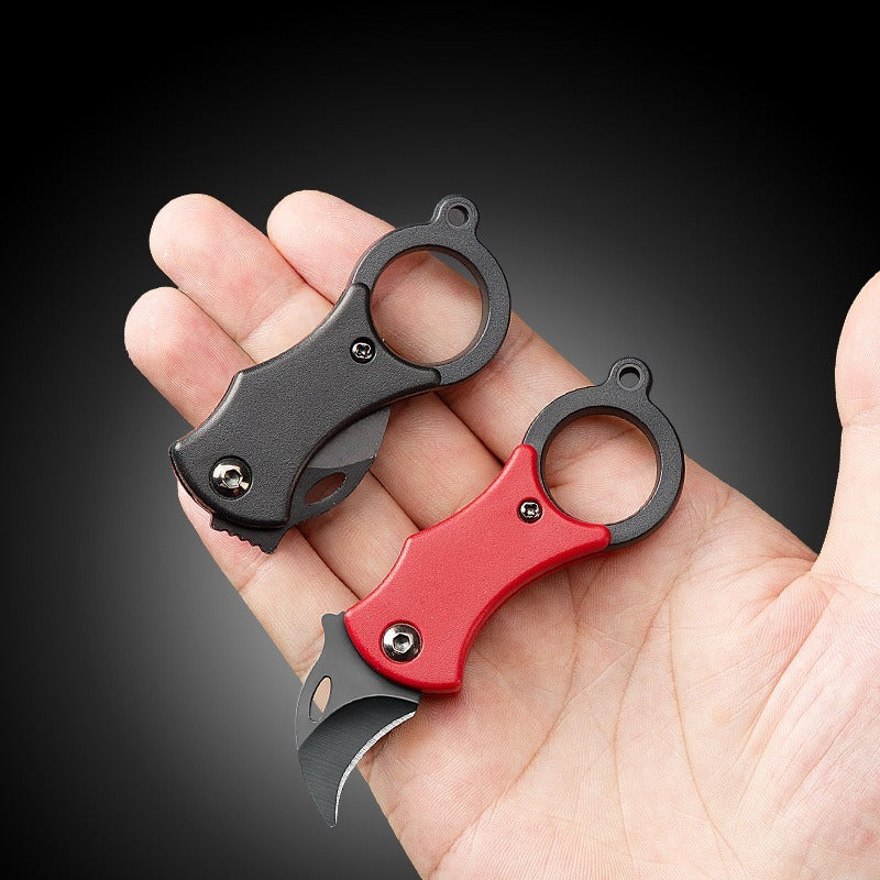 Mini Folding Knife Keychain Durable For Everyday Use
