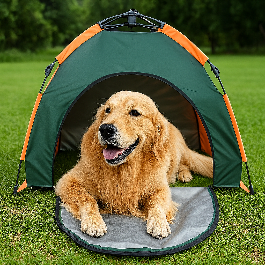 Automatic Folding Dog Tent Waterproof All4U Portable