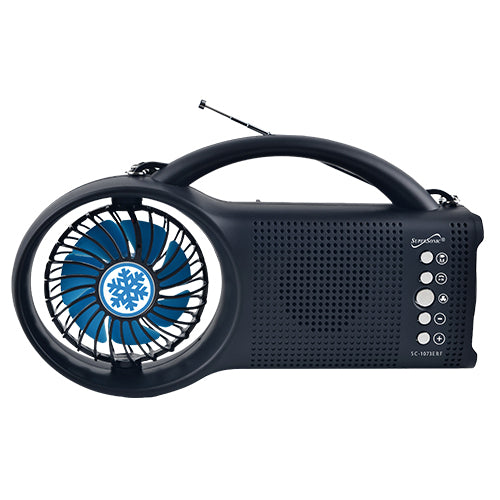 Solar Bluetooth Speaker FM Radio LED Torch