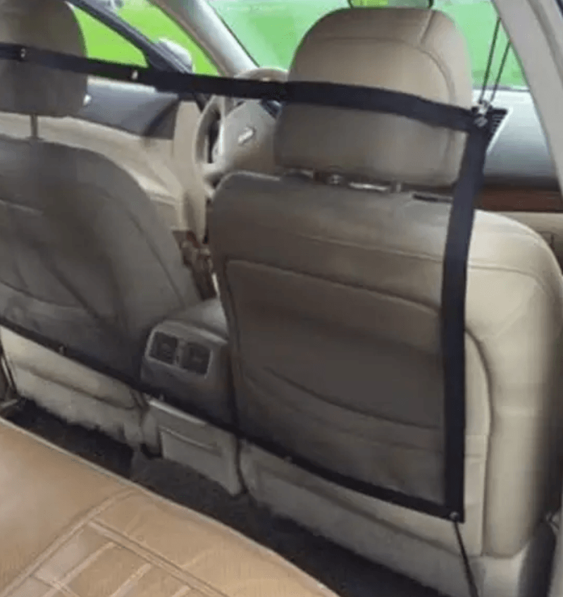 Pet Car Barrier With 600D Oxford Fabric