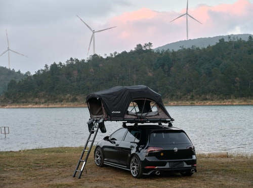 Aluminum Rooftop Tent – 140cm, Fast Setup, Waterproof, Fits Sedans, SUVs & Trucks