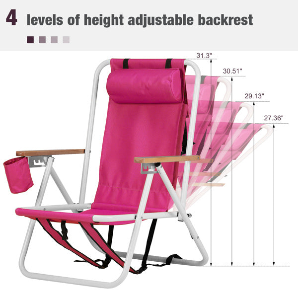 Beach Chair With Four Position Recline