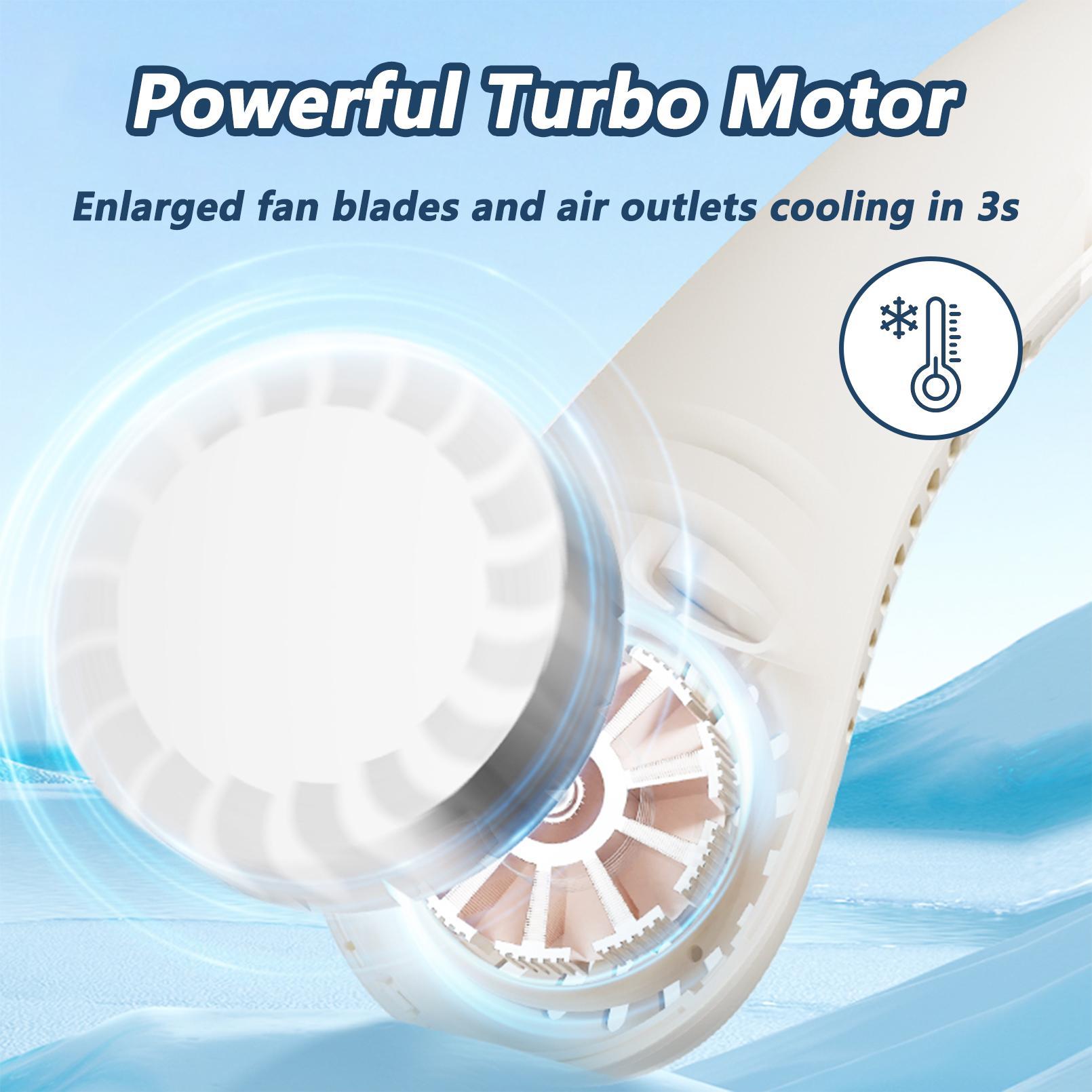 Turbo Wind Turbine Neck Fan 3 Speeds