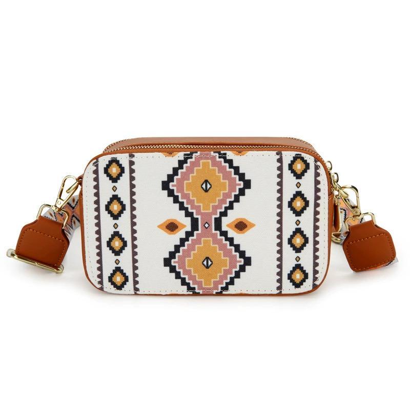 Boho Crossbody Bag With Secure Pocket