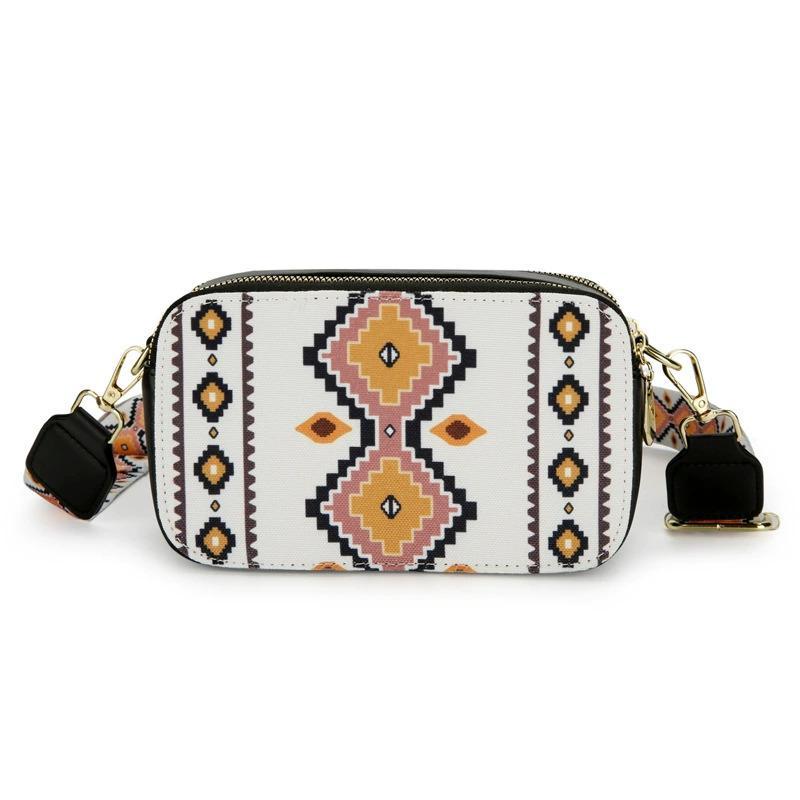 Boho Crossbody Bag With Secure Pocket