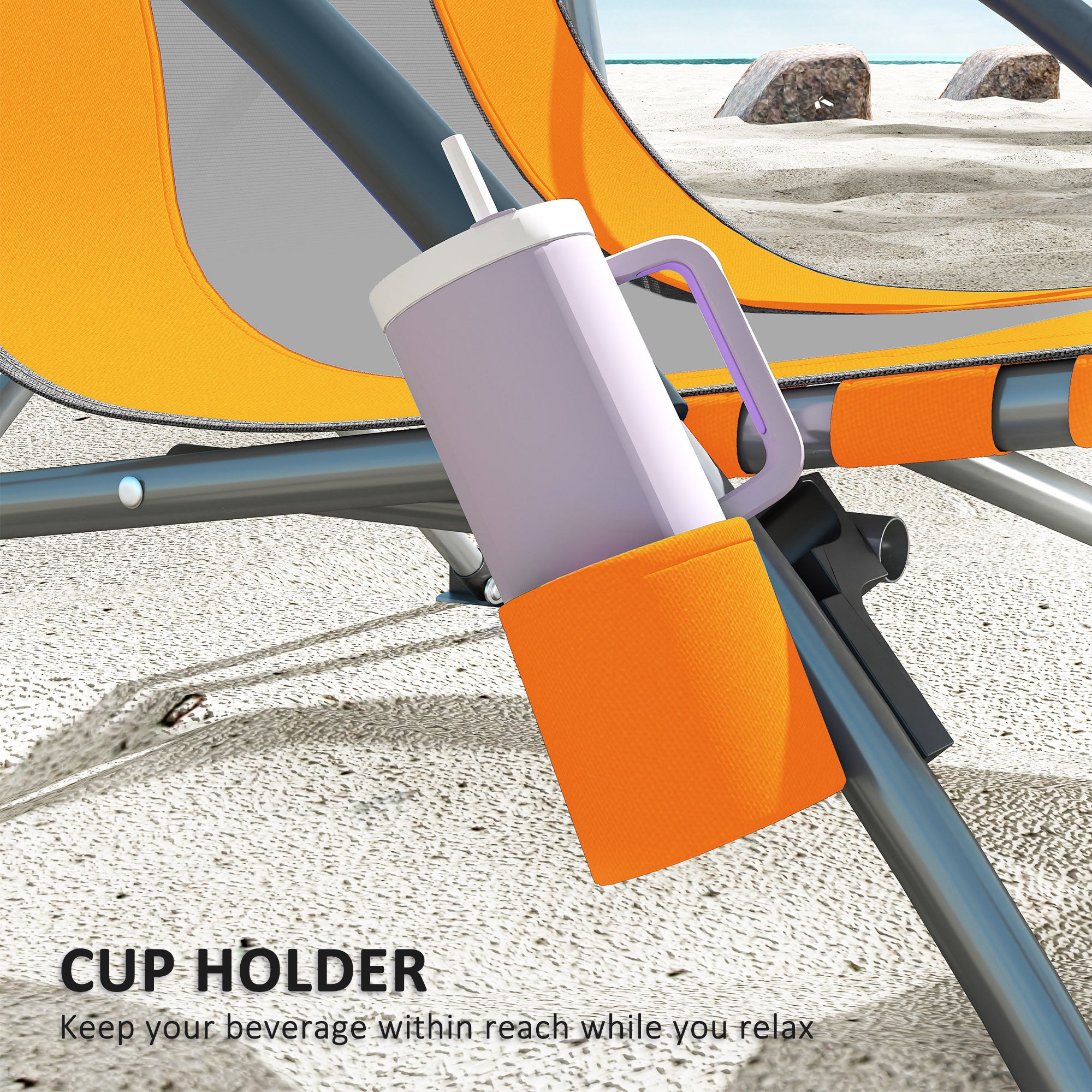 Folding Beach Chairs With Mesh Back