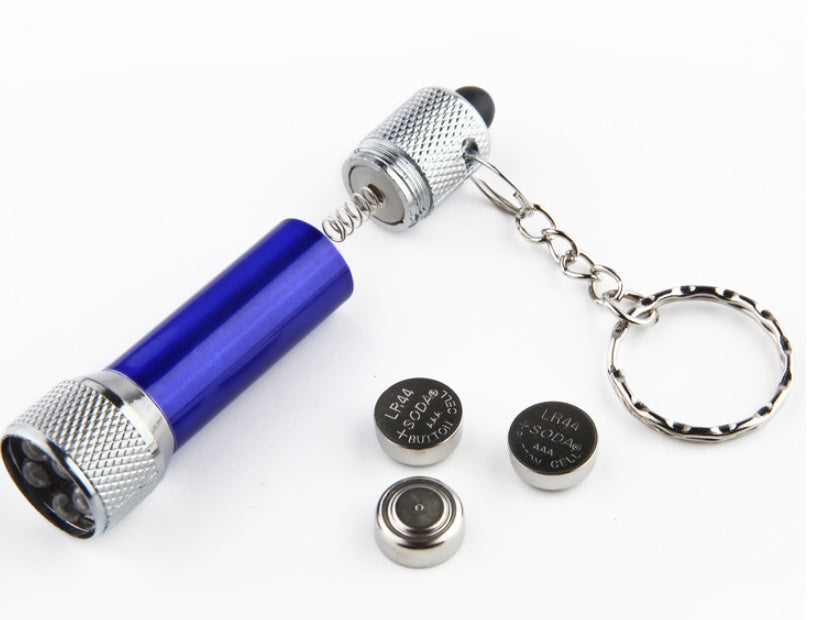 Mini Keychain Safety Light Aluminum LED