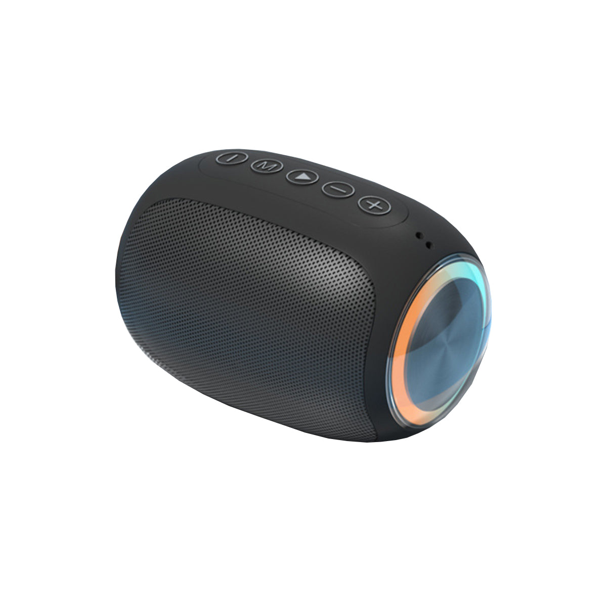 Oval Drum Bluetooth Speaker LED Ring