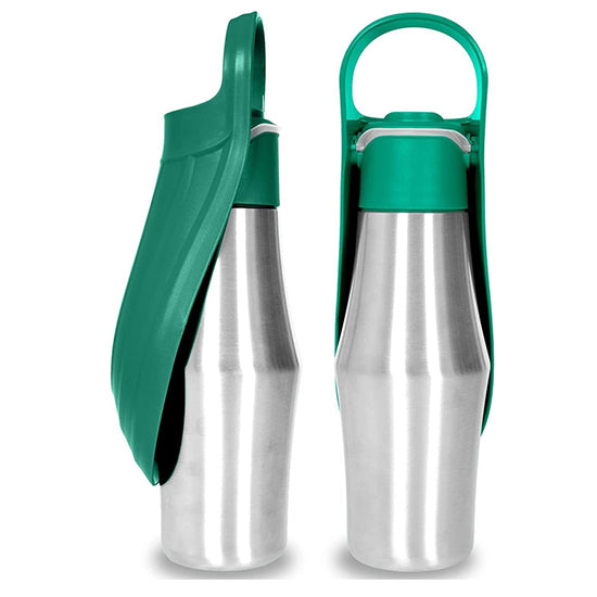 Dog Water Bottle With Leakproof Cap Hydrates