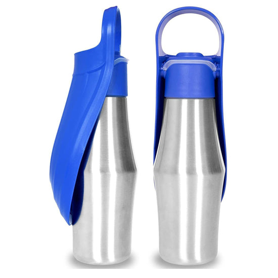 Dog Water Bottle With Leakproof Cap Hydrates