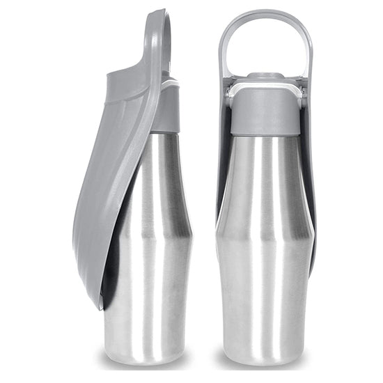 Dog Water Bottle With Leakproof Cap Hydrates