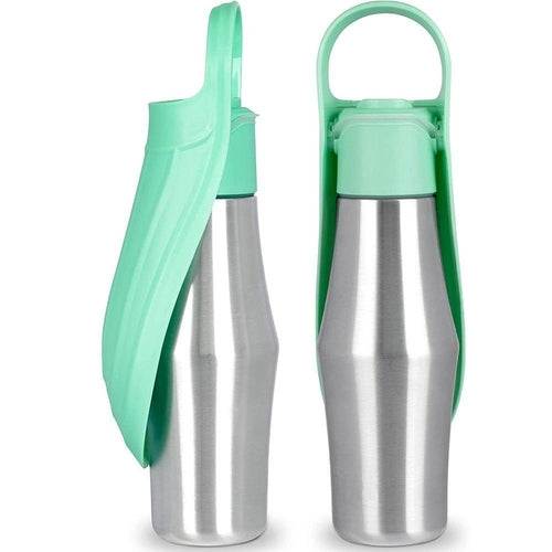 Dog Water Bottle With Leakproof Cap Hydrates