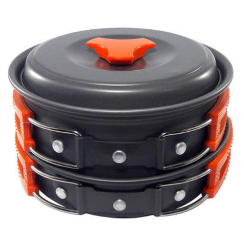 Outdoor Cookware Set Hard Alumina