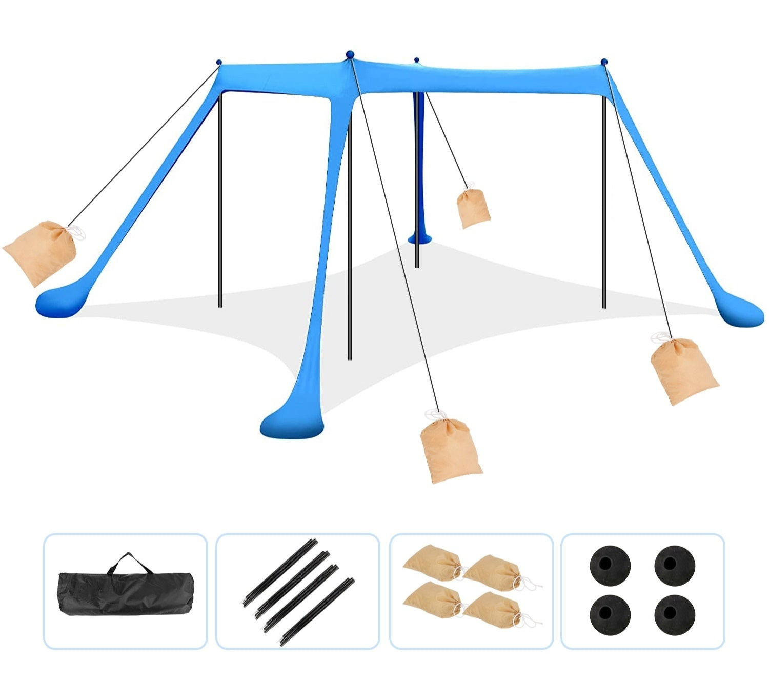 Beach Tent Sun Shelter UPF50