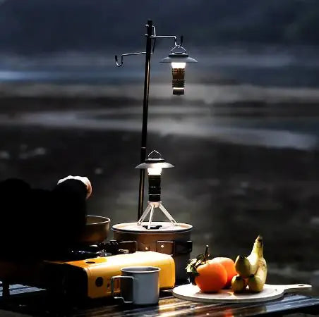 Compact Camping Lantern ABS PC Silicone Long Lasting