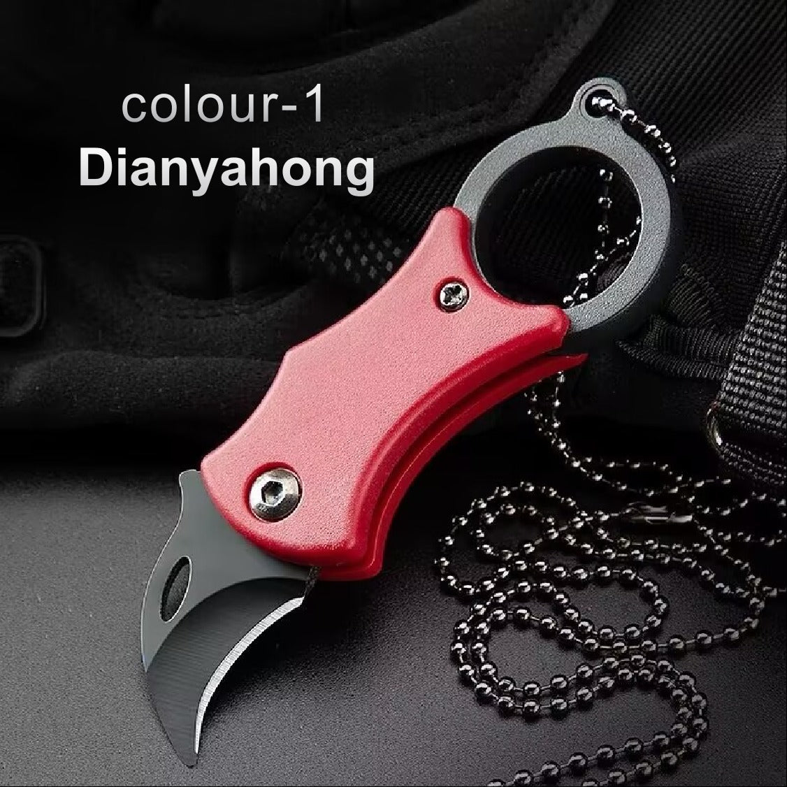 Mini Folding Knife Keychain Durable For Everyday Use