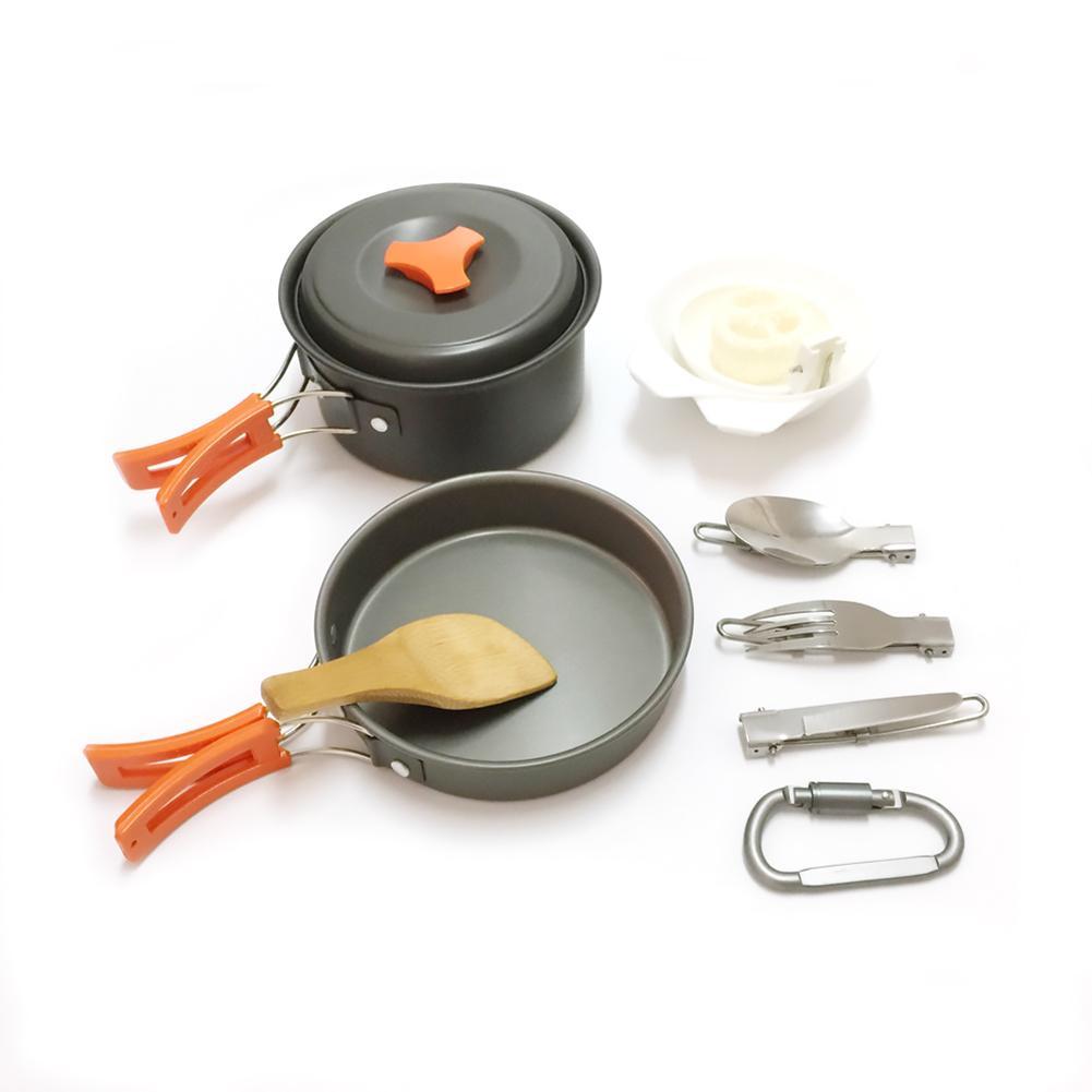 Outdoor Cookware Set Hard Alumina