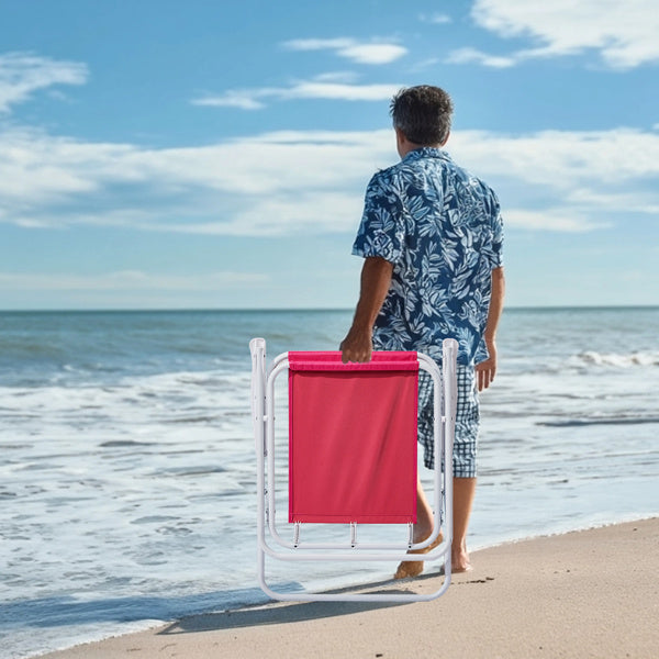 Folding Beach Chair With Detachable Umbrella