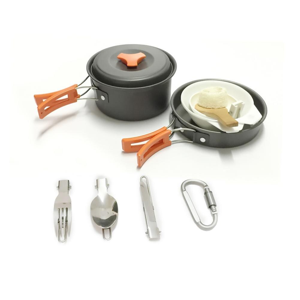 Outdoor Cookware Set Hard Alumina