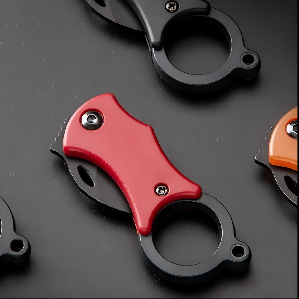 Mini Folding Knife Keychain Durable For Everyday Use