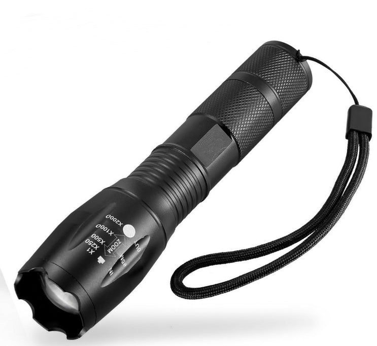 Zoomable LED Flashlight Max Focus