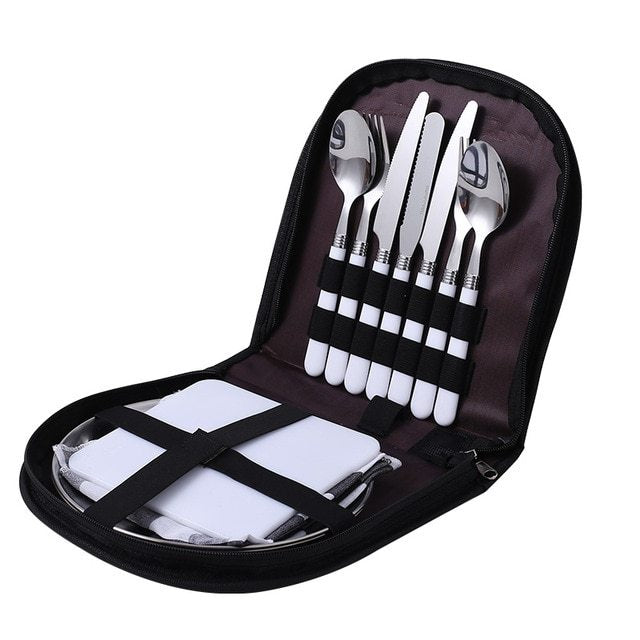 Outdoor Camping Cutlery Set Durable