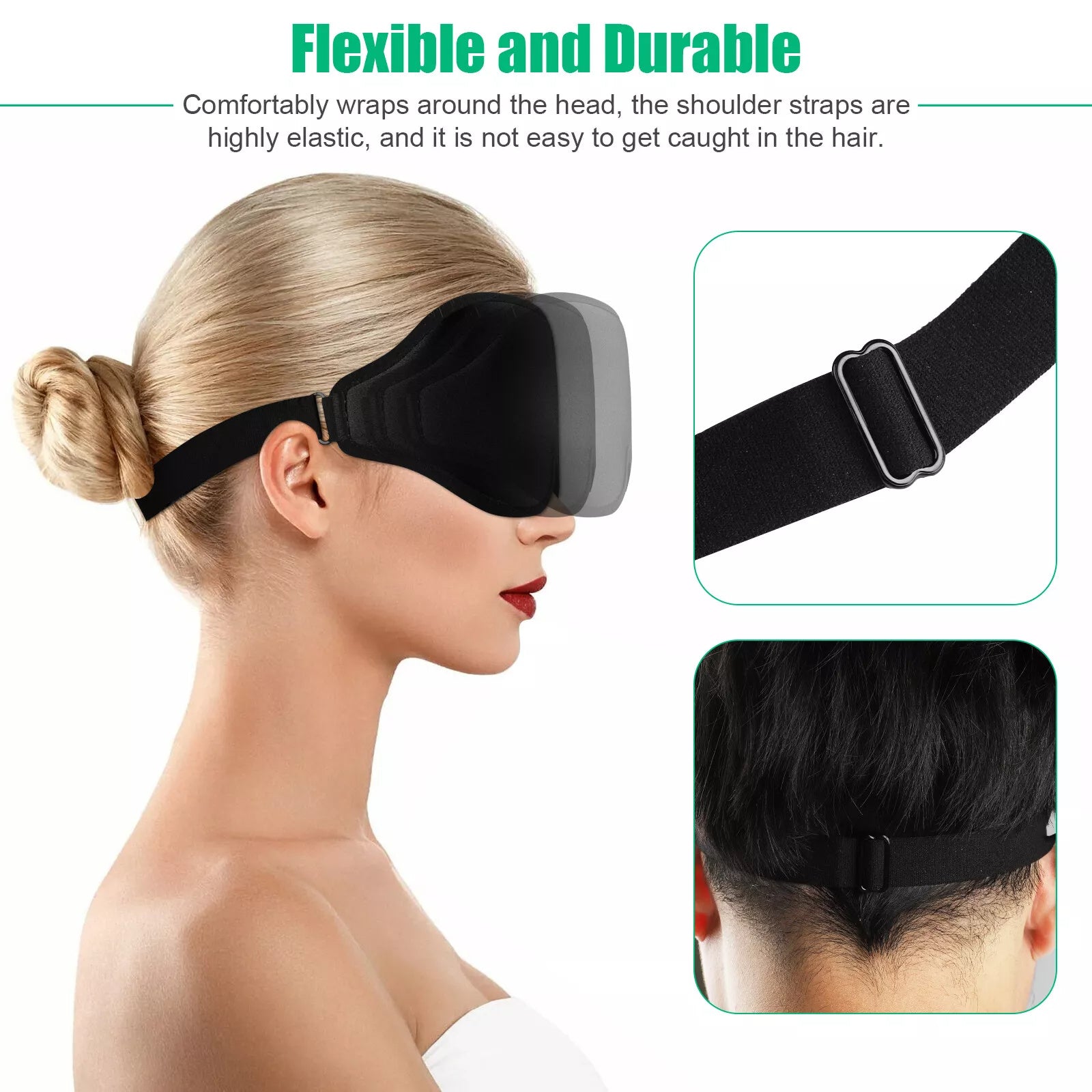 Silk Eye Mask With Memory Foam