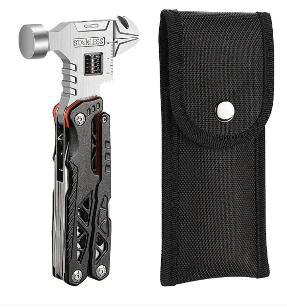 Folding Claw Hammer For Easier Campsite Repairs