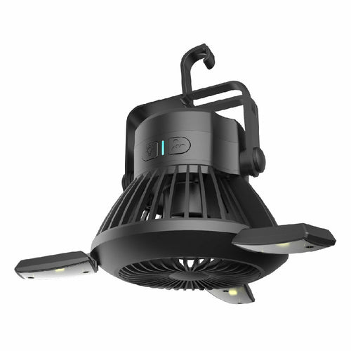 Solar Lantern With Foldable Fan