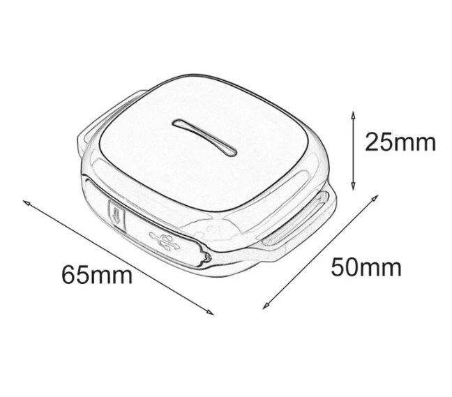 Real-Time GPS Pet Tracker With Durable ABS