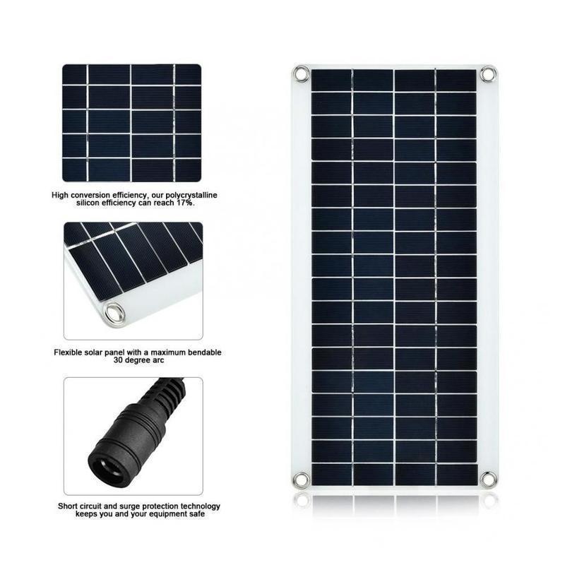 Solar Panel 20W 18V Polycrystalline Includes Controller