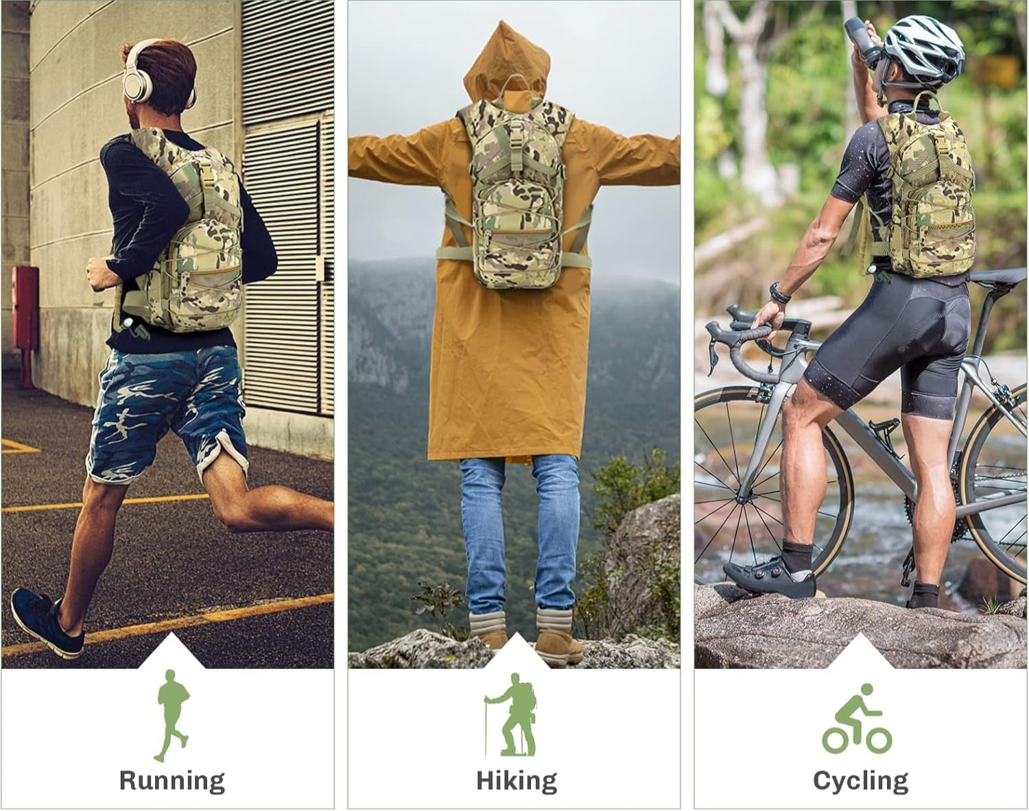 Hydration Pack With 3L Bladder
