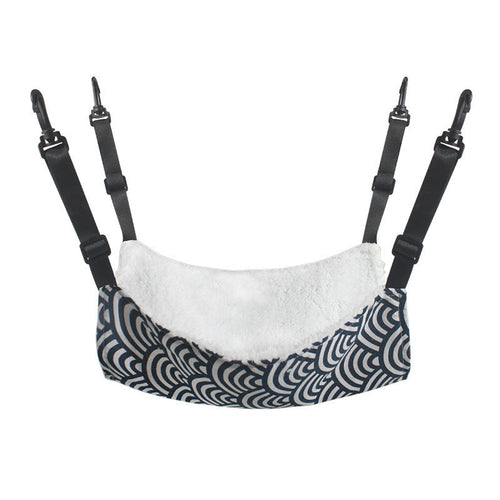 Cat Hammock With Lamb Fleece Winter Cozy Naps