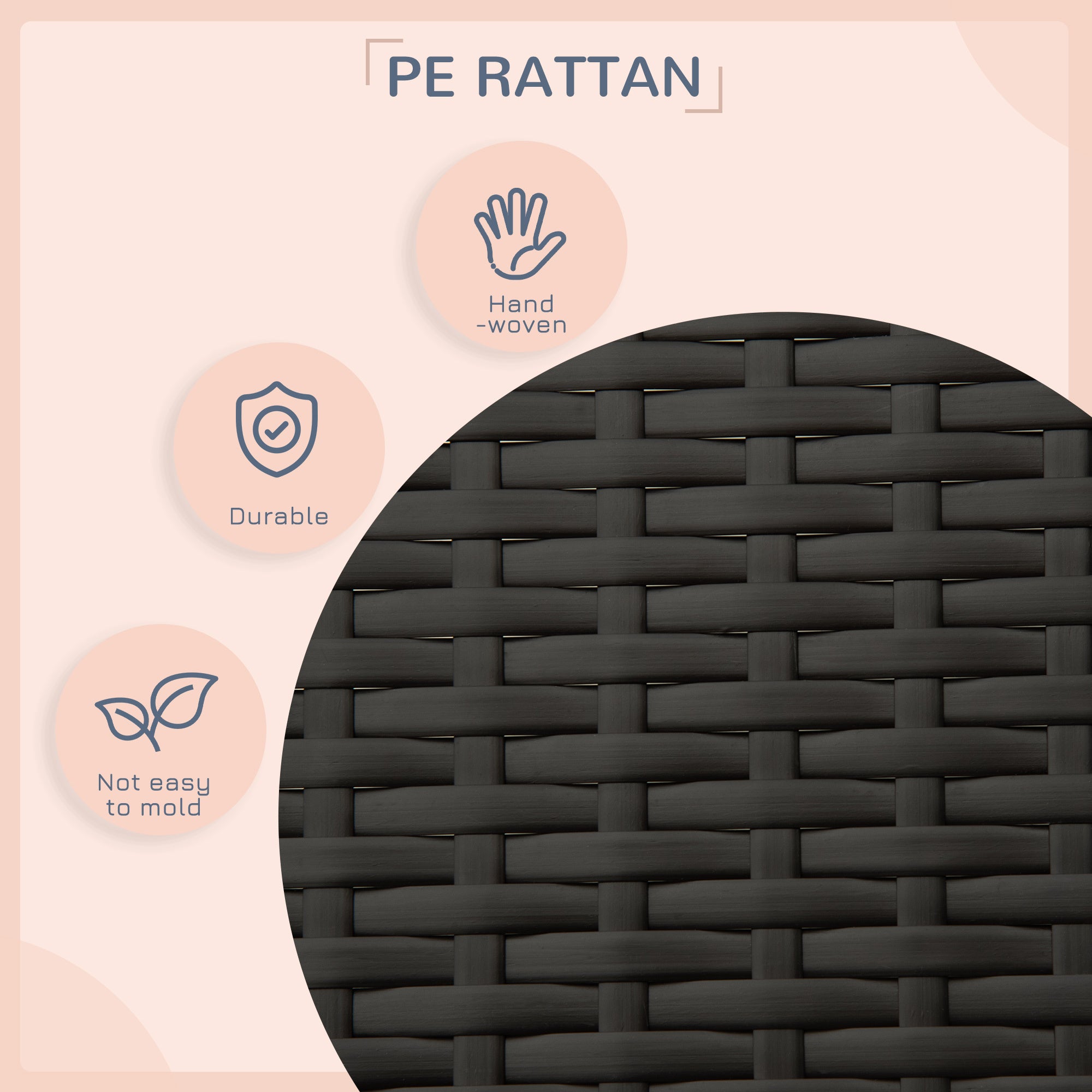 Outdoor Elevated Wicker Dog Bed Rattan Canopy
