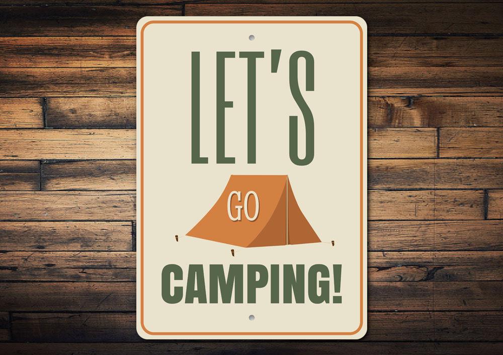 Camping Sign Wall Decor Adds Cozy Charm
