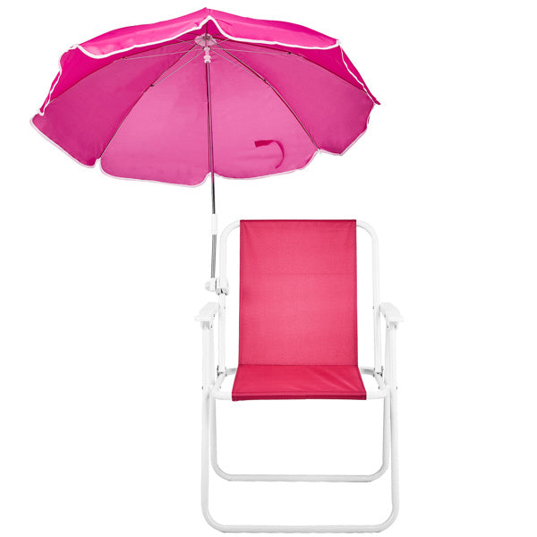 Folding Beach Chair With Detachable Umbrella