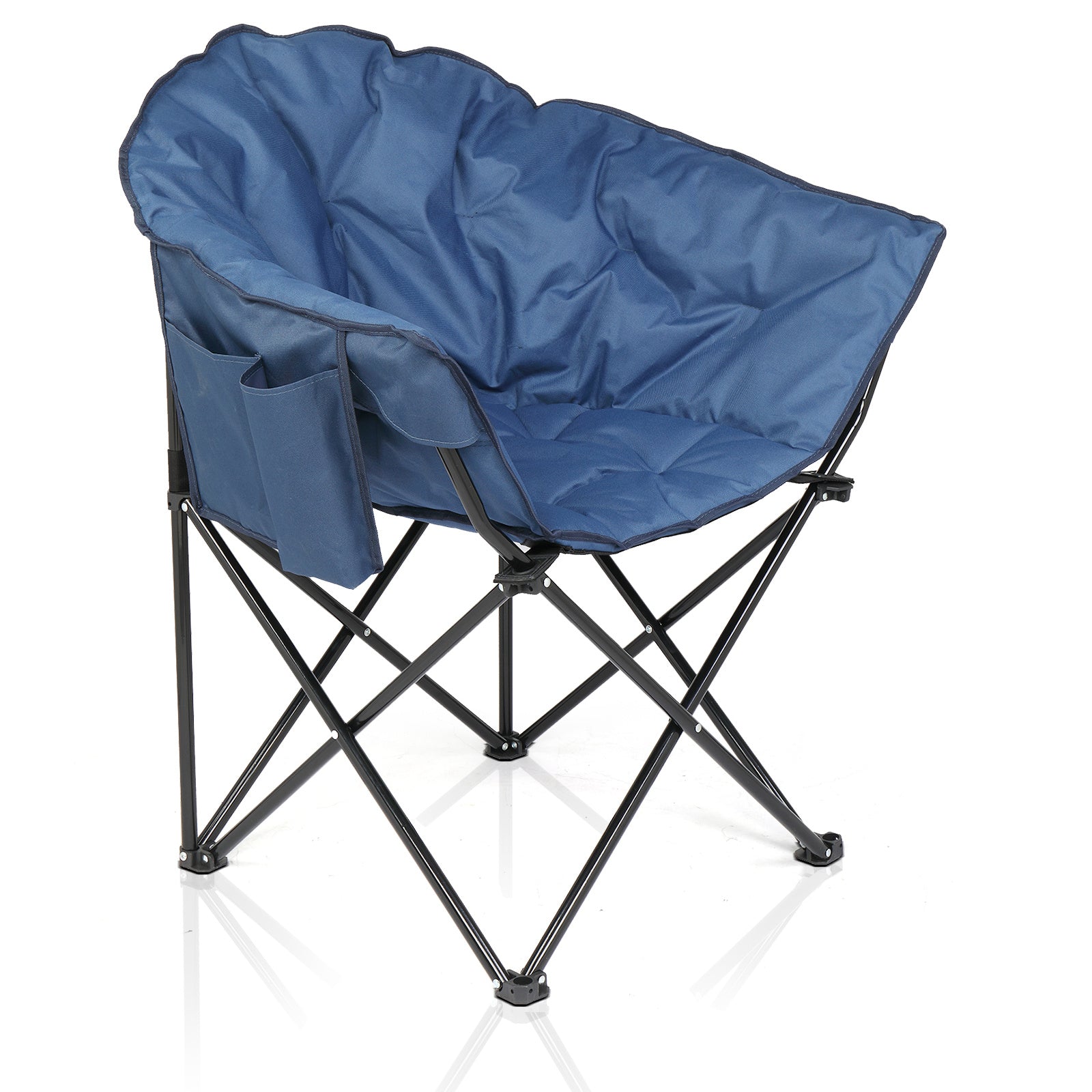 Adventure Ready Camping Chair Steel Frame 300lb Capacity