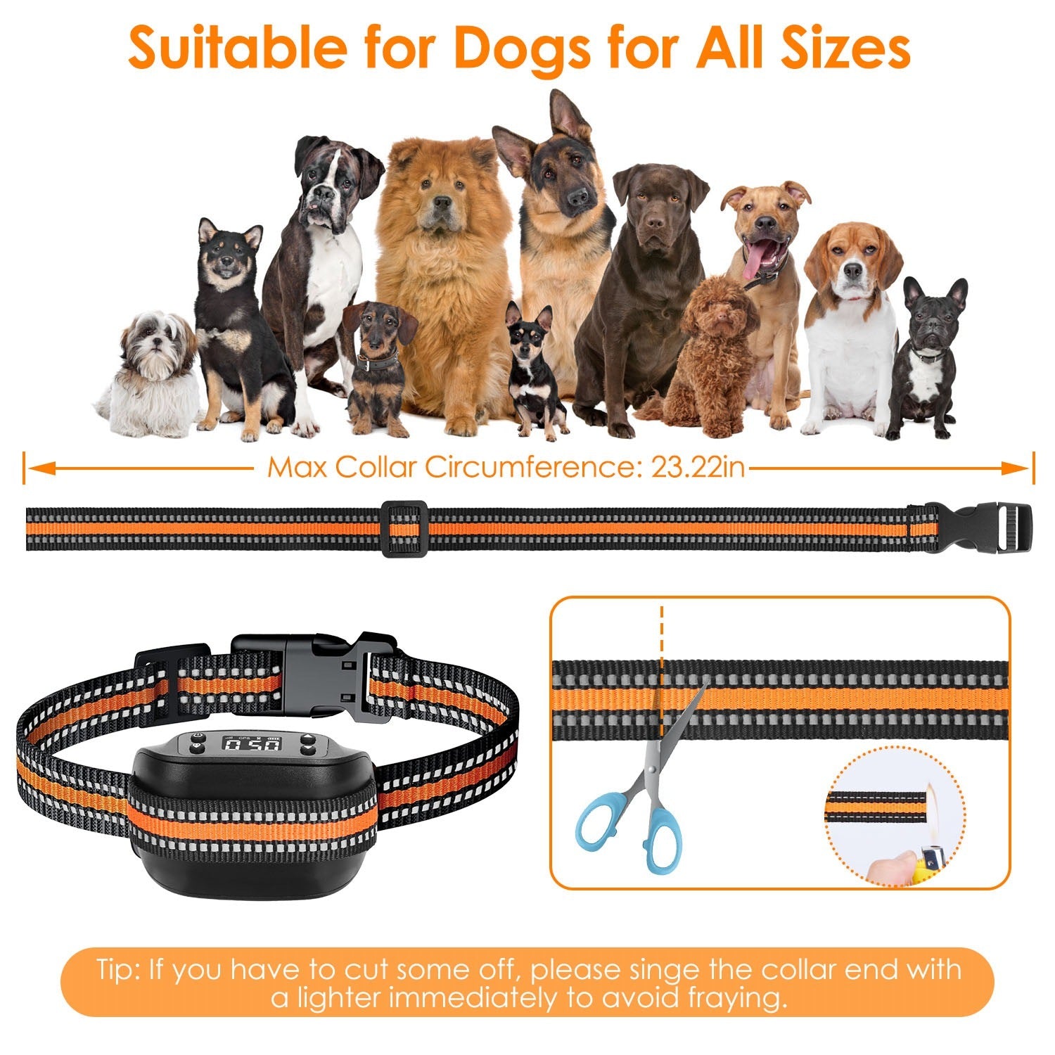 Dog GPS Fence Tracker IPX6 Waterproof