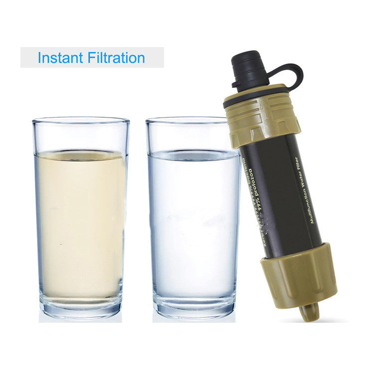 Mini Water Purifier Straw Removes Bacteria