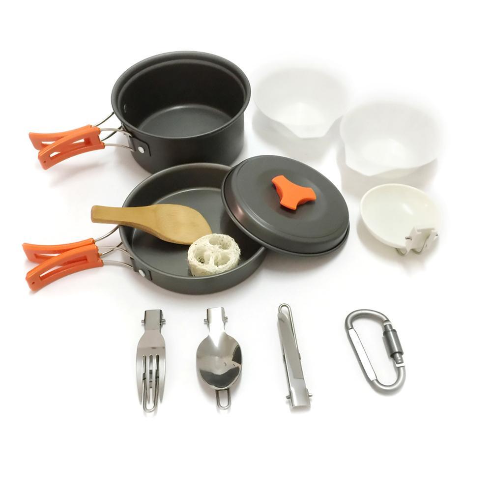 Outdoor Cookware Set Hard Alumina