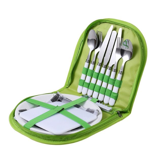 Outdoor Camping Cutlery Set Durable
