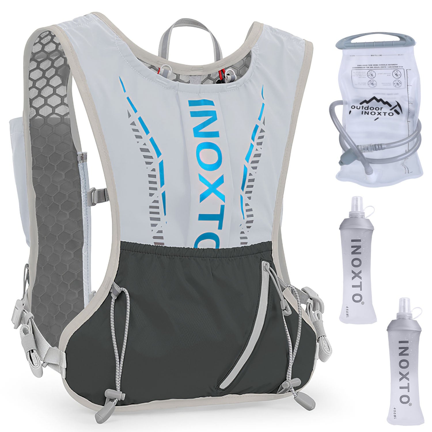 Hydration Vest Backpack 50oz Bladder Trail Ready