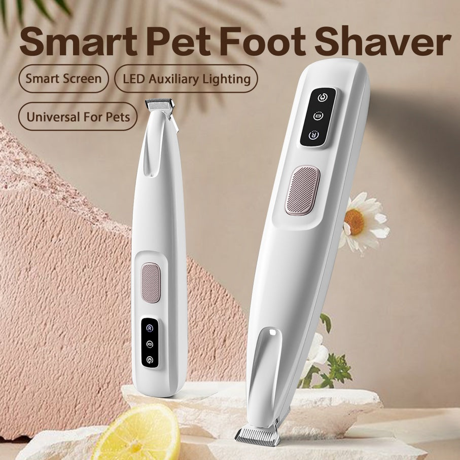Cordless Pet Paw Trimmer With LED