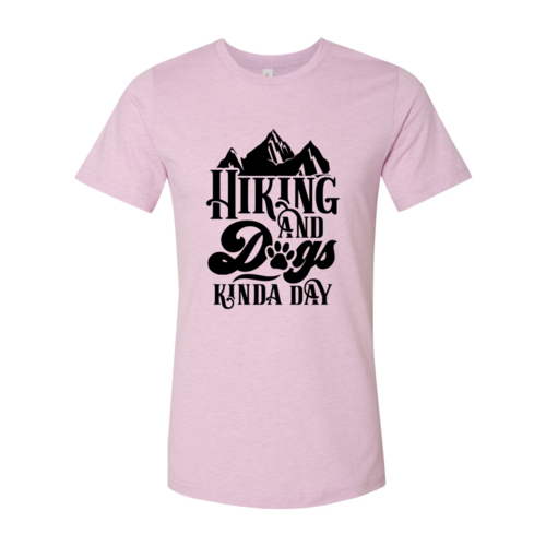 Shirt Ring Spun Cotton Hiking Dogs Day