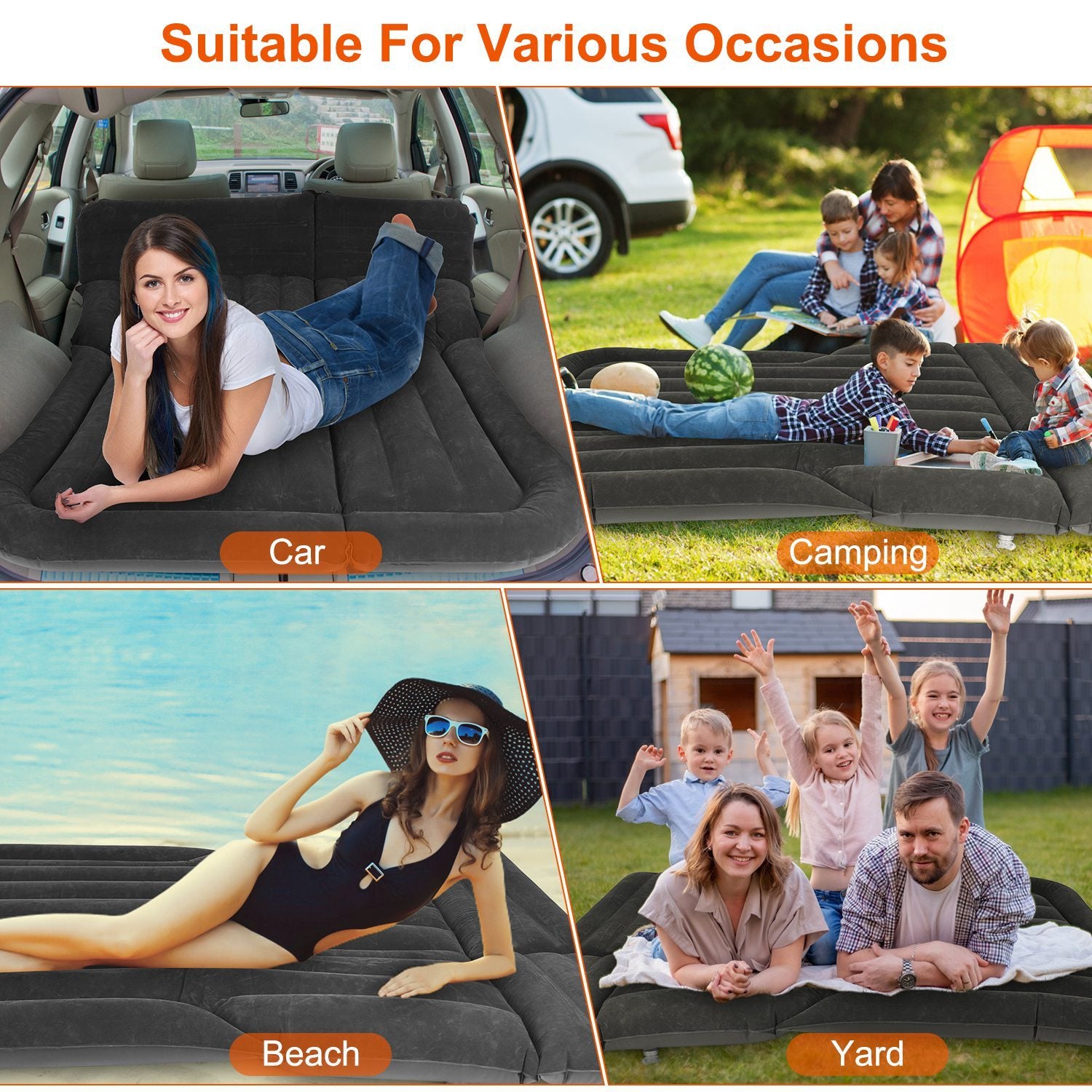 SUV Air Mattress With Pump