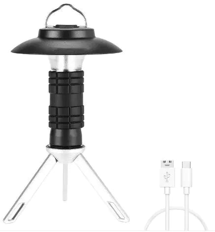 Compact Camping Lantern ABS PC Silicone Long Lasting