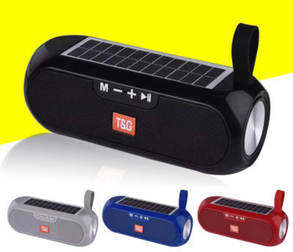 Solar Powered Bluetooth Speaker - 4 Colors